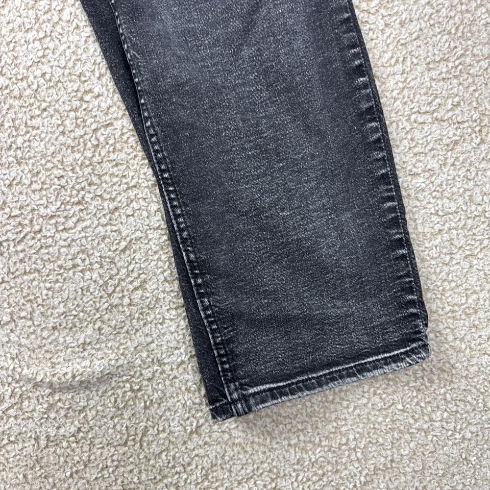 Levis 559 Relaxed Fit Straight Leg Men's Size 40X32 Black Denim Jeans Stretch